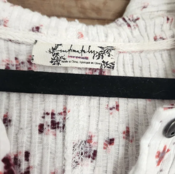 LIKE NEW RARE Free People Intimately lil bit lou flare long johns Size Small - Picture 4 of 5